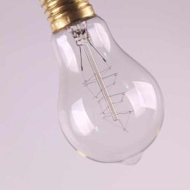 Edison Vintage Decorative Rustic Classic Big Pear Bulb Yellow Light 40 Watt