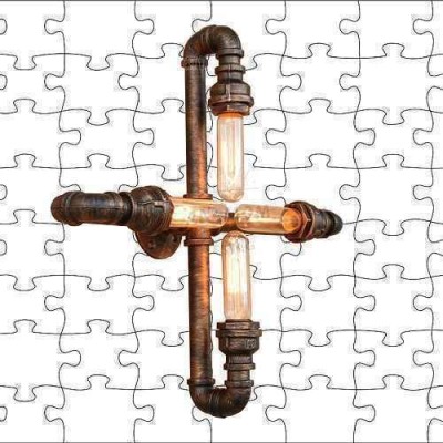 Sconce Chandelier Rustic Style Quadruple Kuruva Te Elbow