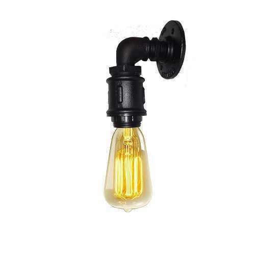 Sconce Lighting Water Pipe Retro Style Flanged