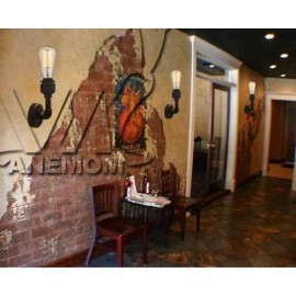 Sconce Wall Lighting Retro Style Water Pipe