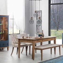 Chandelier Pendant Lamp Retro Style Metal with Three Copper Lampholders