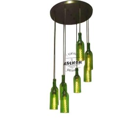 Bottle Chandelier Rustic Gothic Style Octal