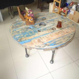Coffee Table Leg Industrial Pipe Retro Style