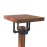 Water Pipe Cafe Pub Bar Table Natural Wood