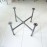 Coffee Table Leg Industrial Pipe Retro Style Cover Plug Leg