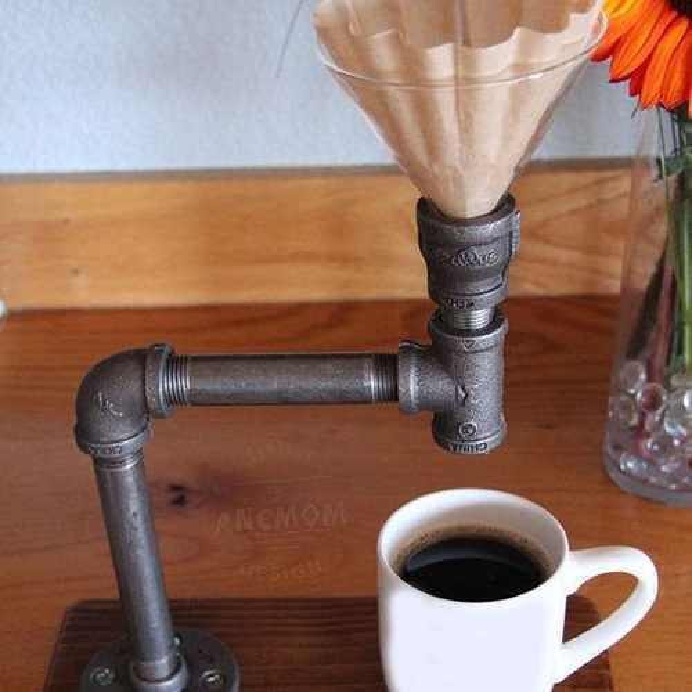 Retro Style Coffee Filtering Filtering Brewing Apparatus Stand