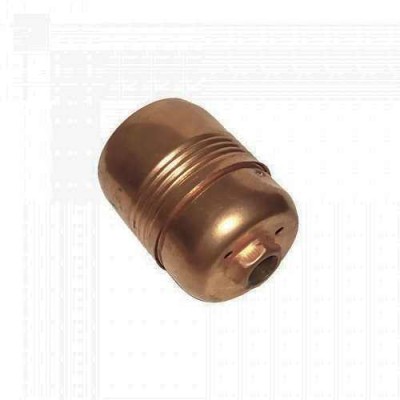 Decorative Flat Screw Copper Porcelain Chandelier Lampholder E27