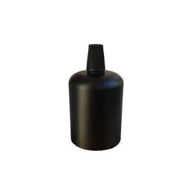 Decorative Metal E27 Matt Black Retro Lampholder