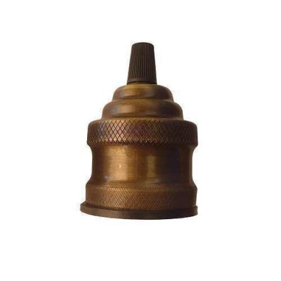Decorative Metal Antique E27 Bronze Retro Antique Lampholder