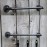 Retro Rustic Kitchen Pan Ladle Hanger 50cm