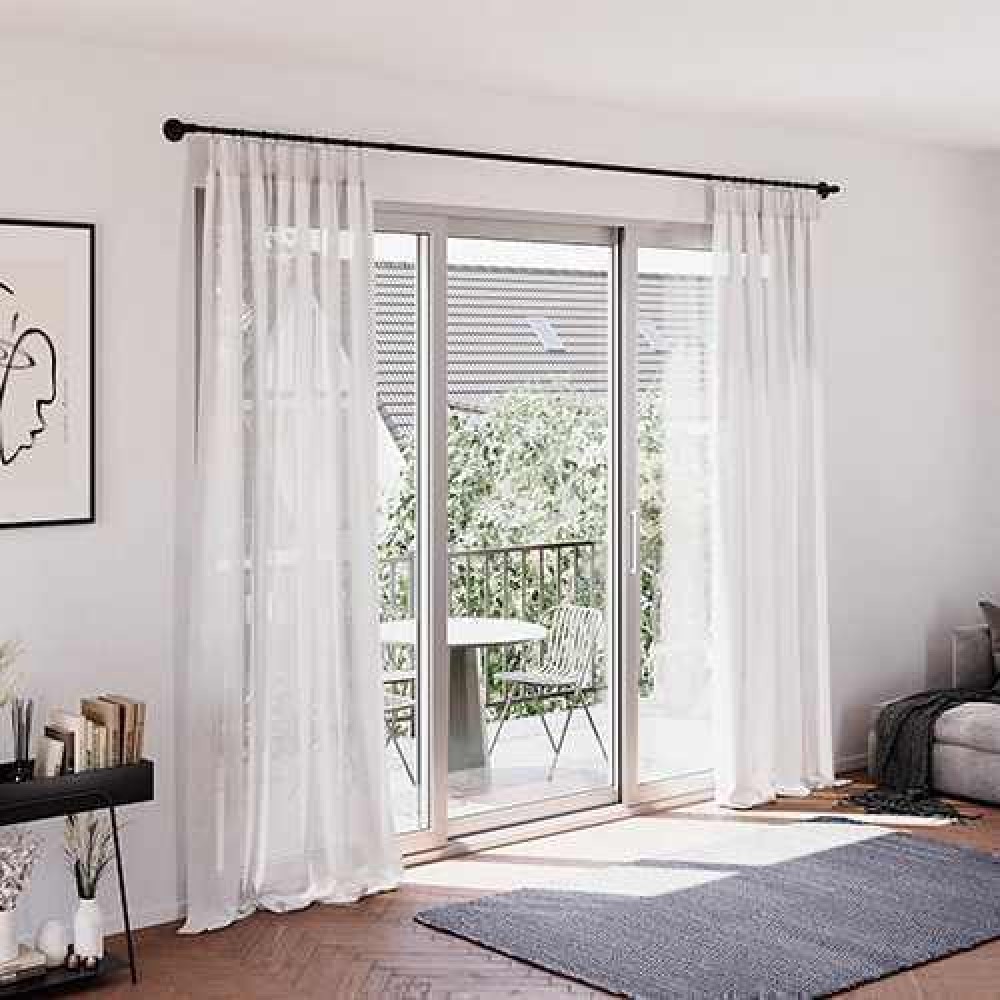 Rustic Curtain Rail Metal Pipe