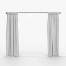 Rustic Curtain Rail Metal Pipe
