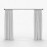 Rustic Curtain Rail Metal Pipe