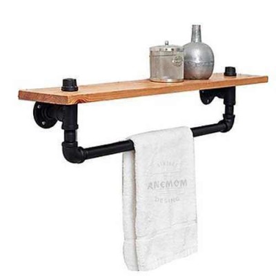 Bathroom Kitchen Bedroom Water Pipe Rack Gothic Style