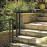 Rustic Stair Railing Handrail Retro Style U Type