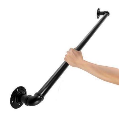 Rustic Ladder Handle Retro Style 150 cm